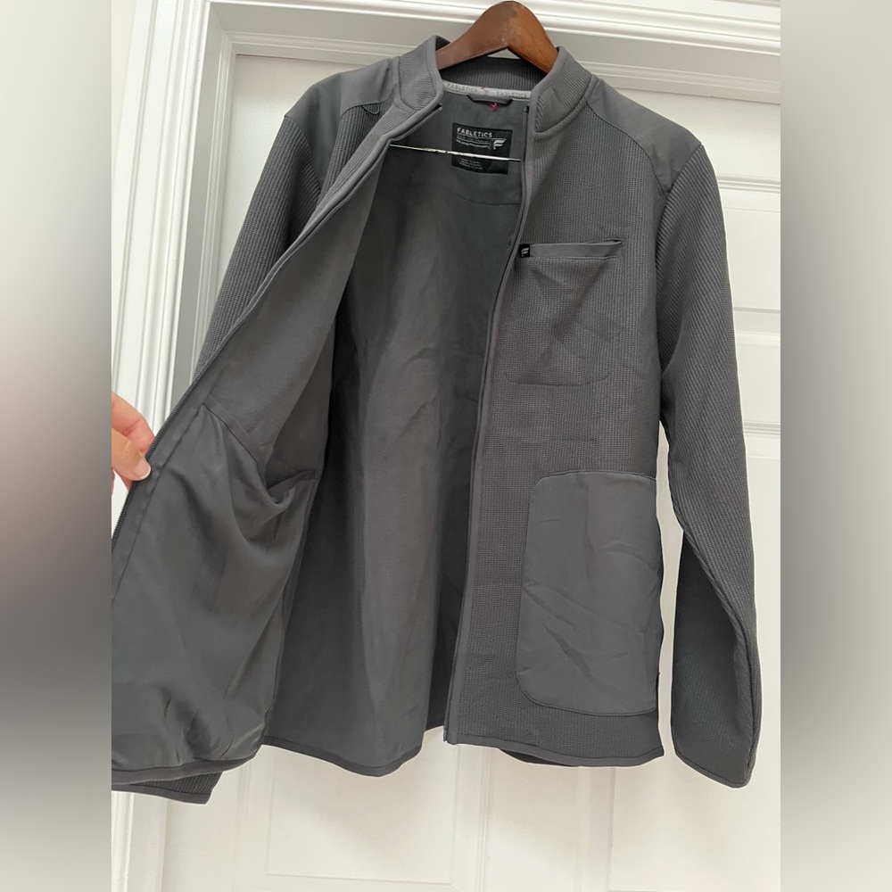Fabletics Gray Lightweight Jacket - Picture 5 of 14